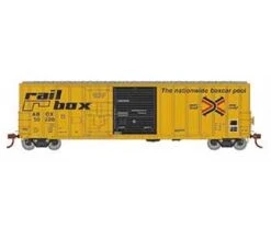 Athearn 26728 HO Scale 50' FMC Combo Door Boxcar "Early" Railbox ABOX 50220