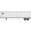 Athearn 26751 HO Scale 53' Utility Reefer Trailer B&B Transport 2054