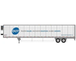 Athearn 26761 HO Scale 53' Utility Reefer Trailer DOT Foods 3318