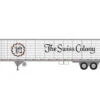 Athearn 26767 HO Scale 53' Utility Reefer Trailer Swiss Colony 115