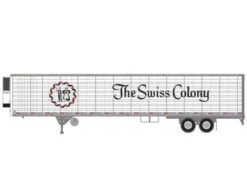 Athearn 26767 HO Scale 53' Utility Reefer Trailer Swiss Colony 115