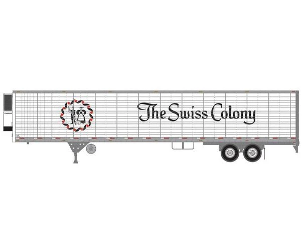 Athearn 26767 HO Scale 53' Utility Reefer Trailer Swiss Colony 115 1 Athearn 26767 HO Scale 53' Utility Reefer Trailer Swiss Colony 115