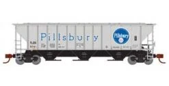 Athearn 27427 N Scale PS 4427 Covered Hopper Pillsbury TDLX 6741