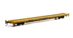 Athearn 27630 HO Scale 85' Flatcar Trailer Train Yellow TTX 473465