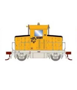 Athearn 28743 HO Scale EMD Model 40 Yellow Shop Goat 11