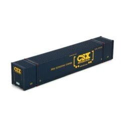 Athearn 28996 HO Scale 53' Jindo Intermodal Container "Boxcar Logo" CSXU 3-Pack