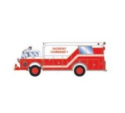 Athearn 29470 HO Scale Ford C Rescue Truck County Incident Command 1