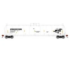 Athearn 3584 N Scale 33,900 Gallon Tank Car Procor "Early" PROX 31177