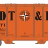 Athearn 63817 HO Scale PS-2 2600 Covered Hopper Detroit Toledo & Ironton DT&I 11116