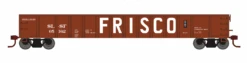 Athearn 6628 N Scale 52' Mill Gondola Frisco SLSF 65169