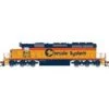 Athearn 72086 HO Scale RTR EMD SD40-2 Chessie System B&O 7610