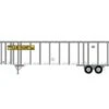 Athearn 72823 HO Scale 53' Wabash Duraplate Trailer JB Hunt JBHZ 36747