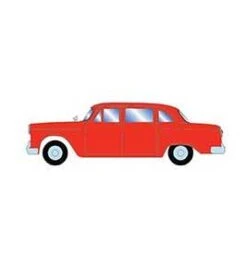 Athearn 74116 HO Scale 1950's Red Sedan