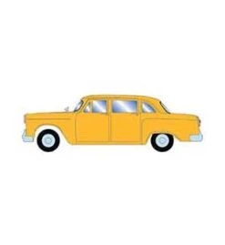 Athearn 74118 HO Scale 1950's Yellow Sedan