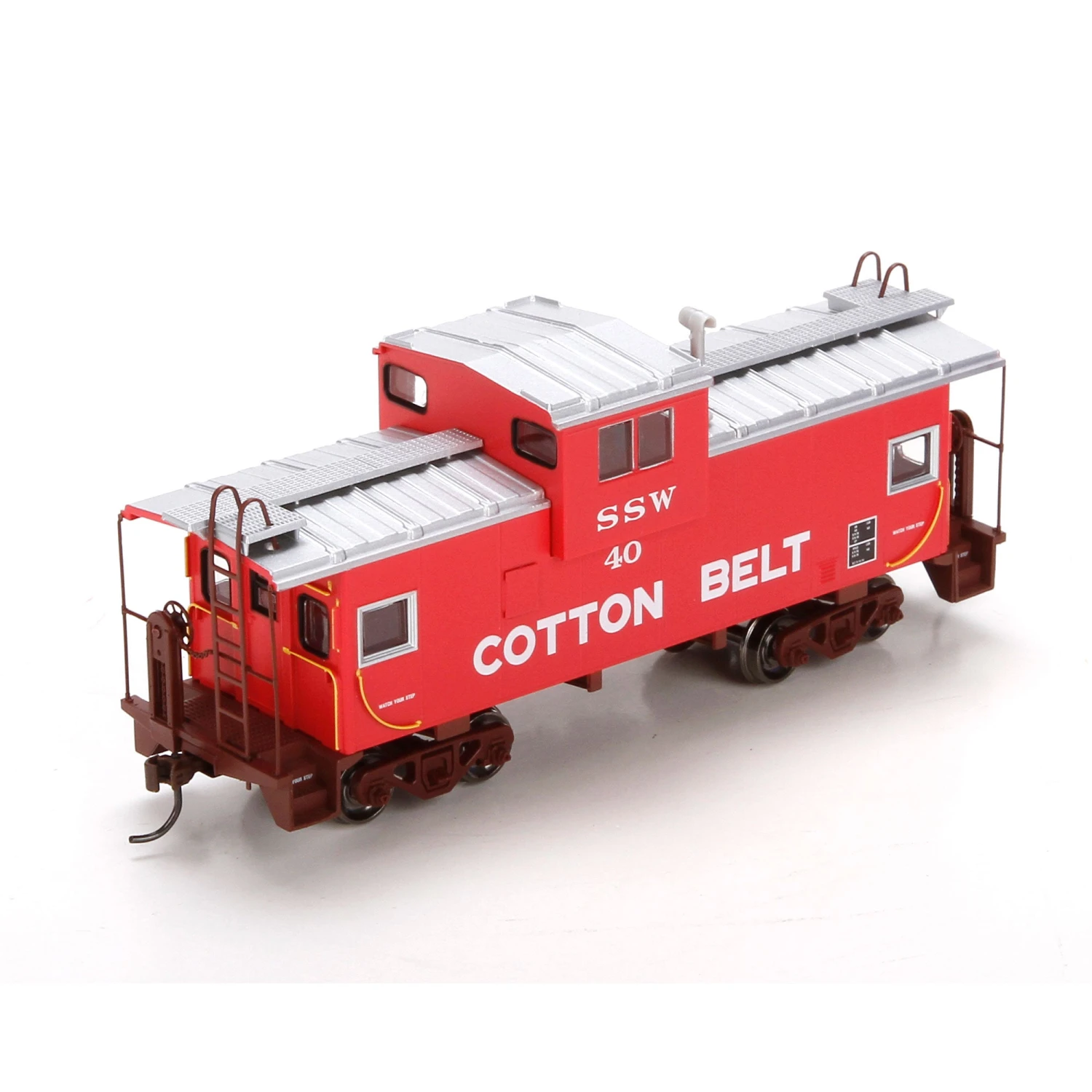 Athearn 74385 HO Scale Wide Vision Caboose Cotton Belt SSW 40 - NOS 1 Athearn 74385 HO Scale Wide Vision Caboose Cotton Belt SSW 40 - NOS