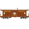 Athearn 74794 HO Scale Bay Window Caboose Western Pacific WP 432 - NOS
