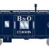 Athearn 75001 HO Scale Bay Window Caboose Baltimore & Ohio B&O C3025 - NOS