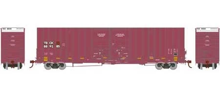 Athearn 75124 HO Scale 60' Gunderson Double Door Hi-Cube Boxcar Patched TBOX 889285 2 Athearn 75124 HO Scale 60' Gunderson Double Door Hi-Cube Boxcar Patched TBOX 889285 - Image 2