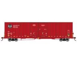 Athearn 75316 HO Scale 60' Gunderson Double Door Hi-Cube Boxcar Canadian Pacific CP 218277