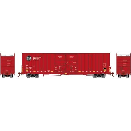 Athearn 75316 HO Scale 60' Gunderson Double Door Hi-Cube Boxcar Canadian Pacific CP 218277 2 Athearn 75316 HO Scale 60' Gunderson Double Door Hi-Cube Boxcar Canadian Pacific CP 218277 - Image 2