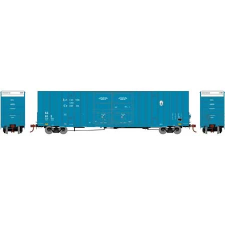 Athearn 75322 HO Scale 60' Gunderson Double Door Hi-Cube Boxcar Lancaster & Chester L&C 612 2 Athearn 75322 HO Scale 60' Gunderson Double Door Hi-Cube Boxcar Lancaster & Chester L&C 612 - Image 2
