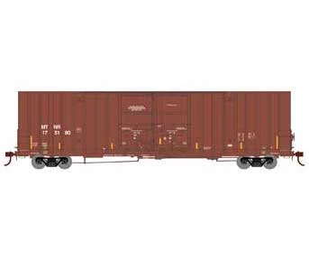 Athearn 75326 HO Scale 60' Gunderson Double Door Hi-Cube Boxcar Mississippi & Tennessee MTNR 175180 1 Athearn 75326 HO Scale 60' Gunderson Double Door Hi-Cube Boxcar Mississippi & Tennessee MTNR 175180