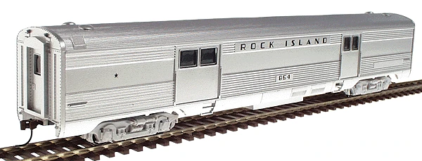 Athearn 7920 HO Scale Streamlined Passenger Car Baggage Rock Island RI - NOS 1 Athearn 7920 HO Scale Streamlined Passenger Car Baggage Rock Island RI - NOS