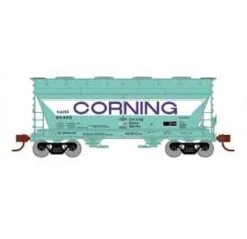 Athearn 81066 HO Scale ACF 2970 2 Bay Covered Hopper Corning NAHX 90403