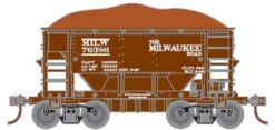 Athearn 87029 HO Scale 24' Ore Car 6 Pack Milwaukee Road MILW #3 - NOS