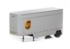 Athearn 90210 HO Scale 28' Drop Sill Parcel Trailer UPS Shield 293734