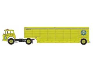Athearn 92463 HO Scale Ford C Tractor With Trailer Fire Rescue 14 1 Athearn 92463 HO Scale Ford C Tractor With Trailer Fire Rescue 14