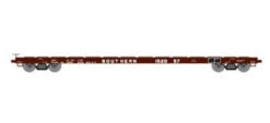 Athearn 92681 HO Scale 60' Flatcar Southern SOU 152057