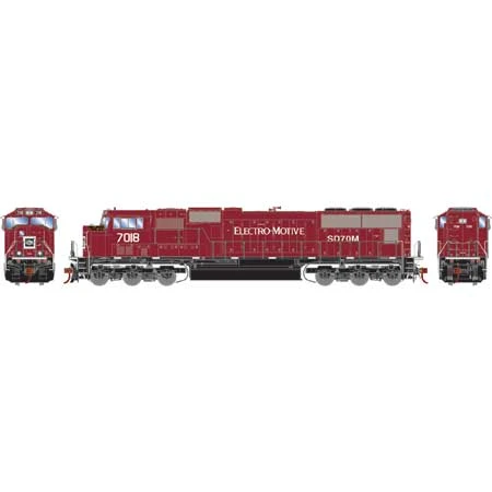 Athearn G71121 HO EMD SD70M EMD Leasing EMDX 7018 2 Athearn G71121 HO EMD SD70M EMD Leasing EMDX 7018 - Image 2