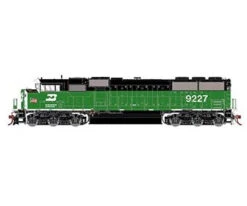 Athearn Genesis 2.0 G75639 HO Scale SD60M Tri-Clops Burlington Northern BN 9227 DCC Sound