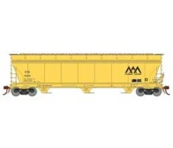 Athearn Genesis G15430 HO Scale ACF 4600 3 Bay Covered Hopper VTR 6008
