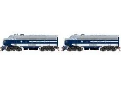 Athearn Genesis G19591 HO Scale F7A/F7A Wabash WAB 1169-A/1189