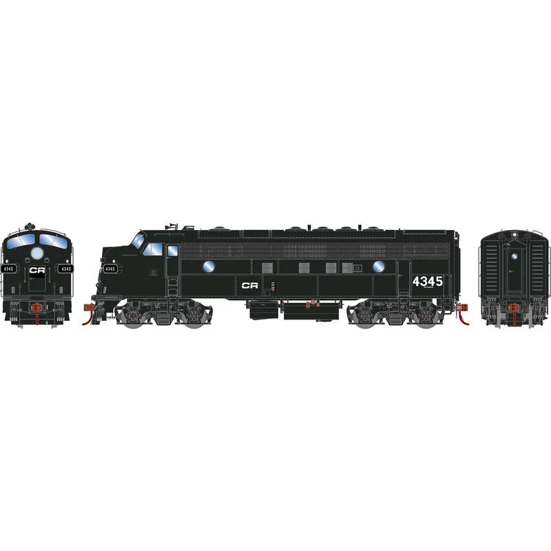 Athearn Genesis G19695 HO Scale EMD FP7 Conrail CR 4345 DCC & Sound 2 Athearn Genesis G19695 HO Scale EMD FP7 Conrail CR 4345 DCC & Sound - Image 2