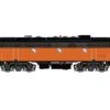 Athearn Genesis G19704 HO Scale EMD F7B Milwaukee Road MILW 73B DCC & Sound