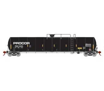 Athearn Genesis G25585 HO Scale 33,900 Gallon LPG Tank Car Procor PROX 34693 1 Athearn Genesis G25585 HO Scale 33,900 Gallon LPG Tank Car Procor PROX 34693