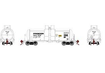 Athearn Genesis G25760 HO Scale 13,000 Gallon Acid Tank Car Procor "White" PROX 16522 2 Athearn Genesis G25760 HO Scale 13,000 Gallon Acid Tank Car Procor "White" PROX 16522 - Image 2