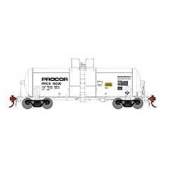 Athearn Genesis G25760 HO Scale 13,000 Gallon Acid Tank Car Procor "White" PROX 16522