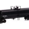 Athearn Genesis G40158 HO Scale GATC 20,000 Gal Tank Car Black Early GATX 45436