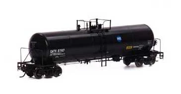 Athearn Genesis G40163 HO Scale GATC 20,000 Gal Tank Car Black GATX 27117 1 Athearn Genesis G40163 HO Scale GATC 20,000 Gal Tank Car Black GATX 27117