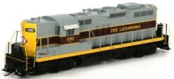 Athearn Genesis G62445 HO Scale EMD GP9 Erie Lackawanna EL 1260 With DCC - USED