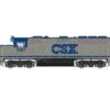 Athearn Genesis G64928 HO Scale GP40-2 "Stealth Gray" CSXT 6427 DCC & Sound