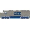 Athearn Genesis G64929 HO Scale GP40-2 "Stealth Gray" CSXT 6429 DCC & Sound