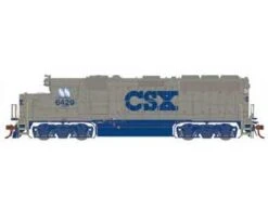 Athearn Genesis G64929 HO Scale GP40-2 "Stealth Gray" CSXT 6429 DCC & Sound