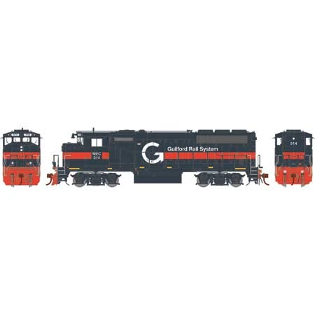 Athearn Genesis G64944 HO Scale GP40-2L Guilford MEC 514 DCC & Sound 2 Athearn Genesis G64944 HO Scale GP40-2L Guilford MEC 514 DCC & Sound - Image 2