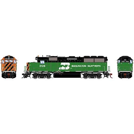 Athearn Genesis G65925 HO Scale EMD GP50 Burlington Northern BN 3126 DCC Sound 2 Athearn Genesis G65925 HO Scale EMD GP50 Burlington Northern BN 3126 DCC Sound - Image 2