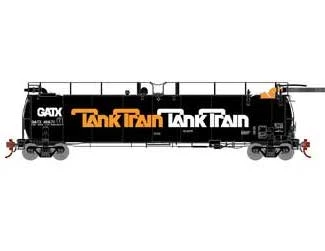 Athearn Genesis G67919 HO Scale Tank Train Original Logo GATX 48671 1 Athearn Genesis G67919 HO Scale Tank Train Original Logo GATX 48671